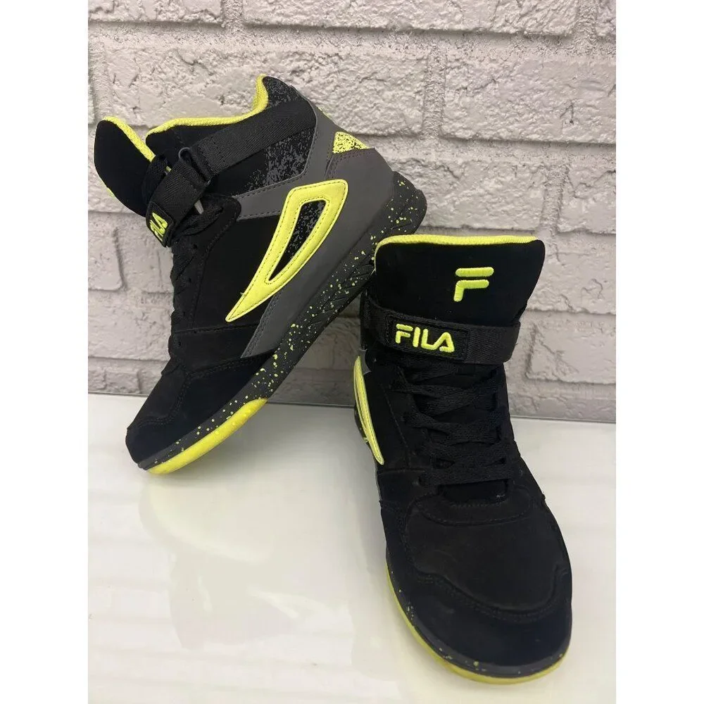 Fila Multiverse Splatter Mid Shoes Sneakers Size Boys Youth 6